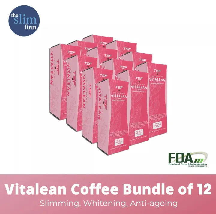 The Slim Firm VitaLean Coffee 12 boxes/ 84 sachets Lazada PH
