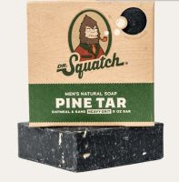 ??นำเข้า Men’s Natural soap:Pine Tar 5oz/140g สบู่สำหรับผู้ชาย กลิ่นเฉพาะตัว รีวิวแน่น