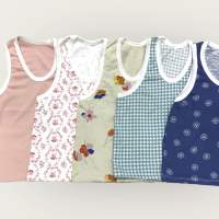 Kids เสื้อกล้ามเด็ก ผ้านิ่ม ใส่สบาย Size M สำหรับน้อง 1.5-3 ขวบ