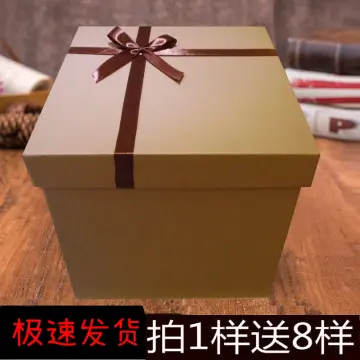 Bạn có thể tự làm gói hộp quà hình vuông tại nhà được không?
