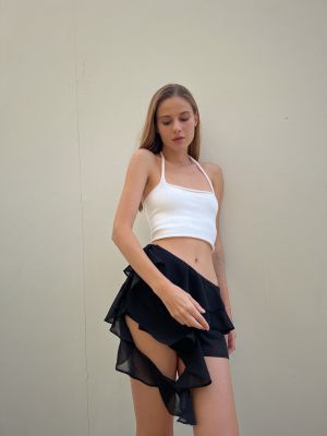 Serene Ruffle Skirt