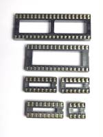 Socket IC ซ็อกเก็ตไอซี  DIP8  DIP14 DIP16 DIP18 DIP20 DIP22 DIP24  DIP28 DIP32 DIP40 จำนวน1ชิ้น