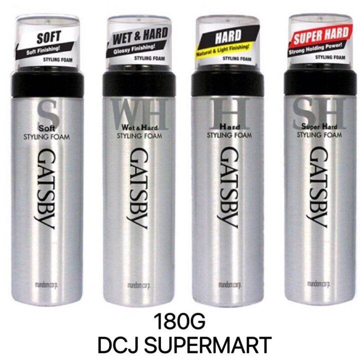 Gatsby Styling Foam 185G Lazada