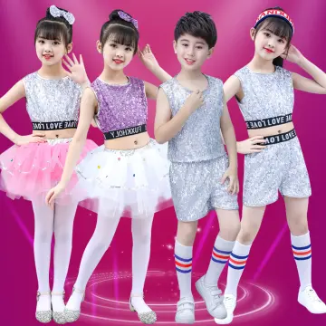 Trang phục múa hiện đại khiêu vũ trẻ em  Hoài Giang shop