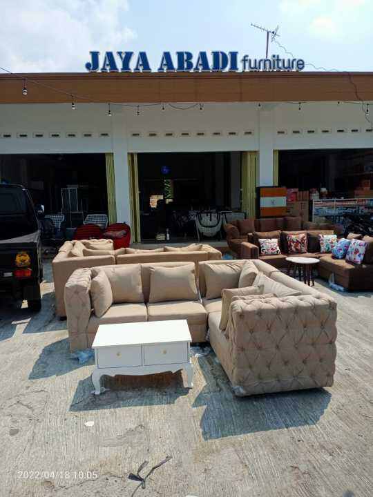 sofa sudut 1000 kancing Lazada Indonesia
