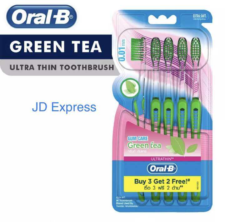 Oral-B Ultra Thin Green Tea 5pcs | Lazada PH