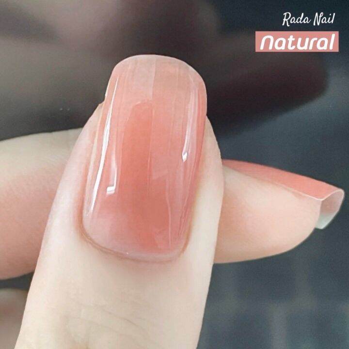 สีทาเล็บกึ่เจล ไม่ต้องอบ Rada Nail โทนสีสุภาพ สุขภาพดี | Lazada.Co.Th