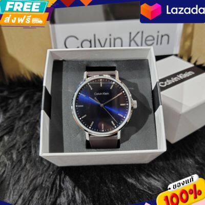 ประกันศูนย์ไทย Calvin Klein Mens Stainless Steel Quartz Watch with Leather Strap, Brown,CK25200052

ขนาดหน้าปัด : 42 มม.