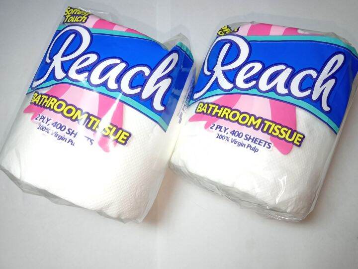 Toilet / Bathroom Tissue Paper (2 ply, 400 sheets) Lazada PH