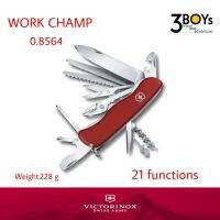 มีด Victorinox Work Champ 21 ฟังก์ชันแข็งแกร่ง สมบุกสมบัน พร้อมสำหรับทุกงาน 0.8564