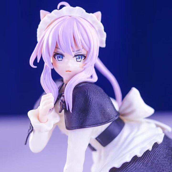 Toystore แม่มดหลงไหล13ซม. The Journey Of Elaina หูแมวภาพอนิเมะแม่บ้าน