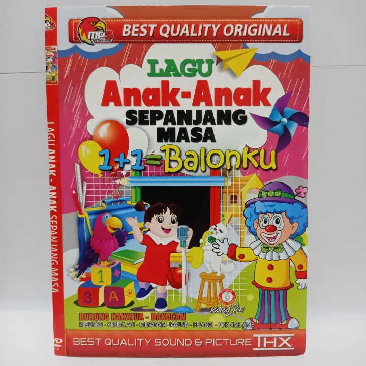 Kaset Video CD DVD Mp5 Mp4 Lagu Anak Anak Sepanjang Masa Lazada Indonesia