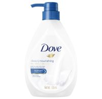 DOVE โดฟ ครีมอาบน้ำ ดีพลี่ เนอร์ริชชิ่ง สบู่เหลวอาบน้ำ ผิวเนียนนุ่ม ชุ่มชื้น 550มล.