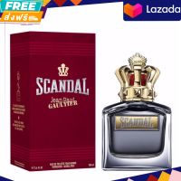 รับประกันของแท้ ?% น้ำหอม Jean Paul scandal pour homme 100ml.
กล่องซีล