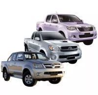 บังโคลน Toyota Hilux Revo 4wd ตัวสูง ผลิตจากพลาสติกเกรด A พร้อมน๊อต *มีของพร้อมส่งจากในไทยทุกวัน