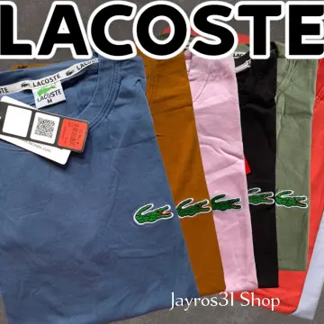 Shop Lacoste Tshirt Embroidered online Lazada .ph