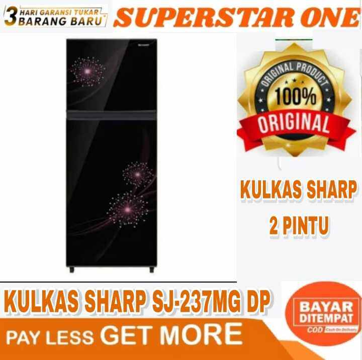 Sharp Kulkas Pintu Sj Mg Dp Lemari Es Kulkas Sharp Sj Mh Dp