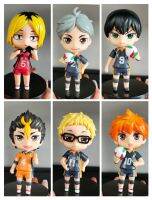 โมเดลไฮคิวใหม่ Haikyuu คู่ตบฟ้าประทาน ยกเซ็ต 6 ตัว งานสวยมือ 1 ความสูง 9-10 cm?พร้อมส่งจากไทย???