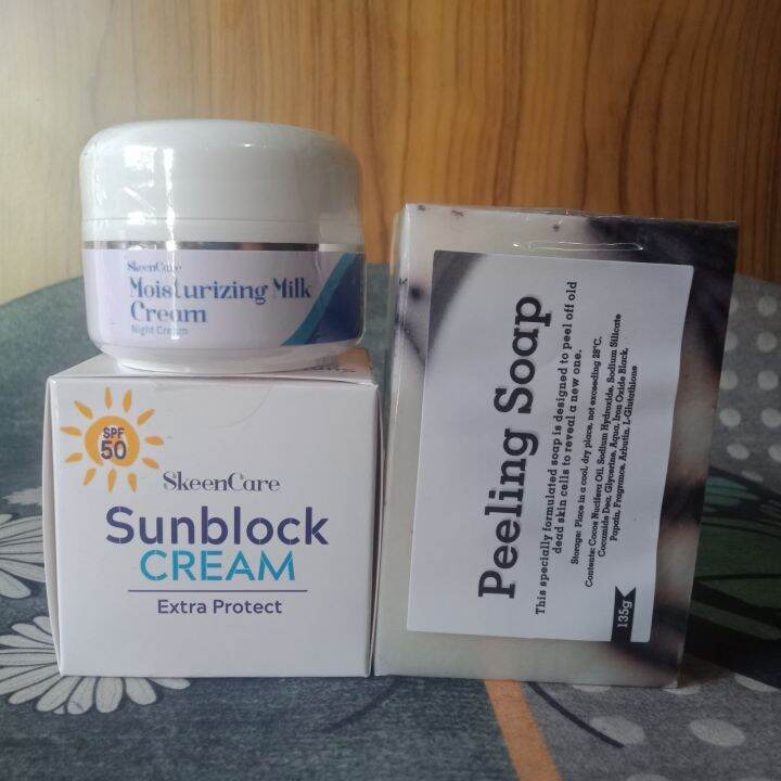 3 in1 Skeen Care Moisturizing Milk Cream Night Cream 10g+Skeen Care ...