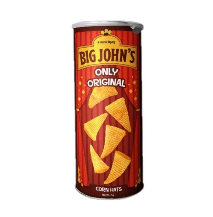 Big John's Corn Hats Only Original 75g Lazada PH