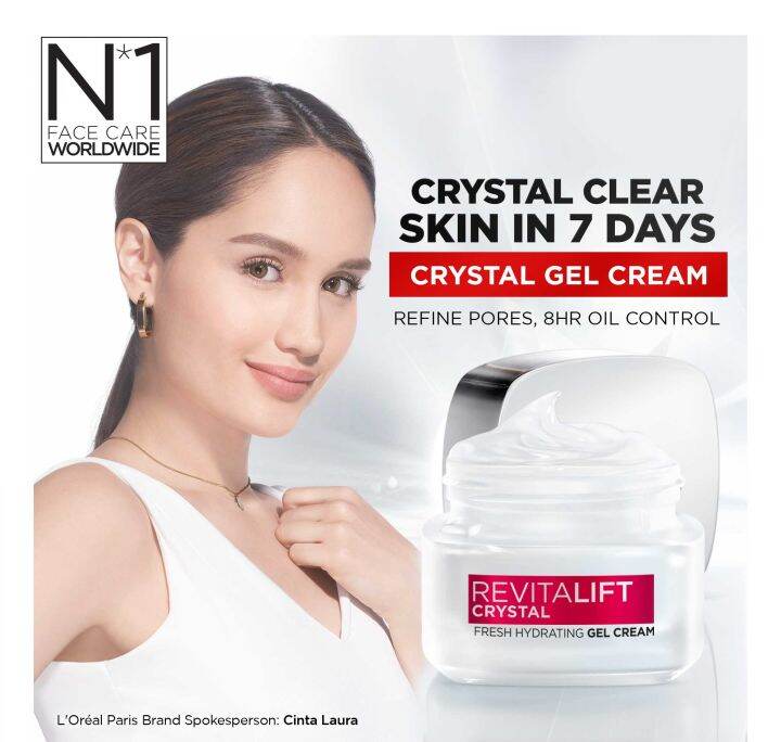 (Free Shipping) Loreal Paris Revitalift Crystal Clear Gel Fresh