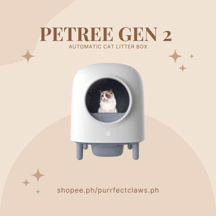Petree Gen 2 Automatic Cat Litter Box Machine Fully Automatic Lazada PH