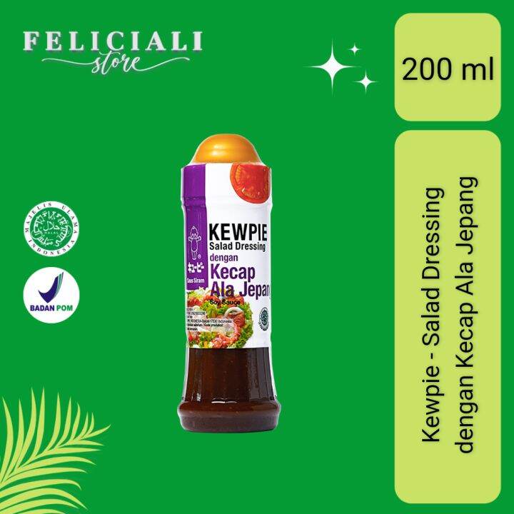 Kewpie Salad Dressing dengan Kecap Ala Jepang 200 ml Lazada