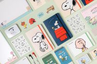 ( พร้อมส่ง ) Snoopy Notebook สมุดโน๊ตปกแข็งพร้อมที่คั่น