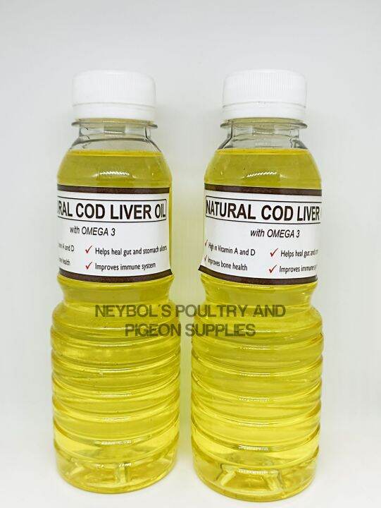 COD LIVER OIL WITH OMEGA 3 FOR PIGEONS/KALAPATI SOLD PER BOTTLE Lazada PH
