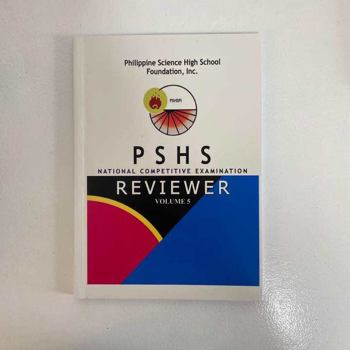 Philippine Science High School National Competitive Exam Reviewer