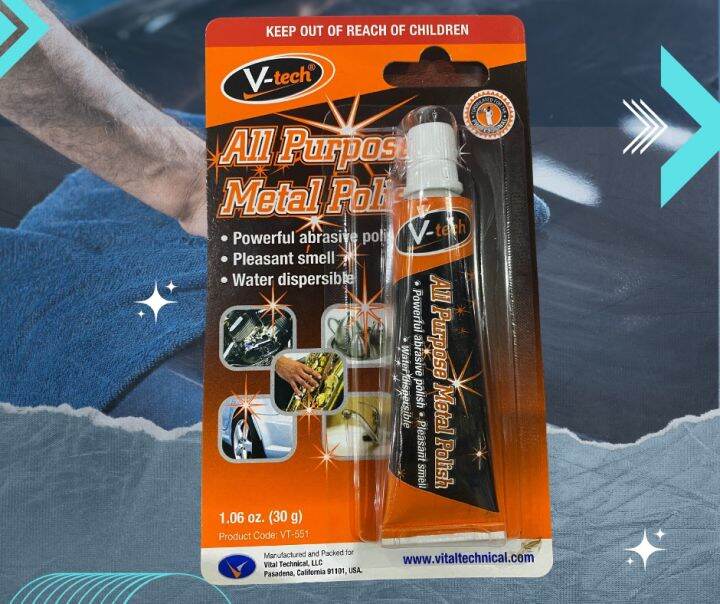 VTECH ALL PURPOSE METAL POLISH 30g Lazada PH