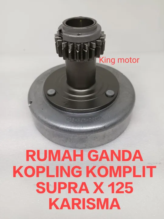 Rumah Ganda Kopling Assy Kampas Lonceng Klos Clos Komplit Suprax