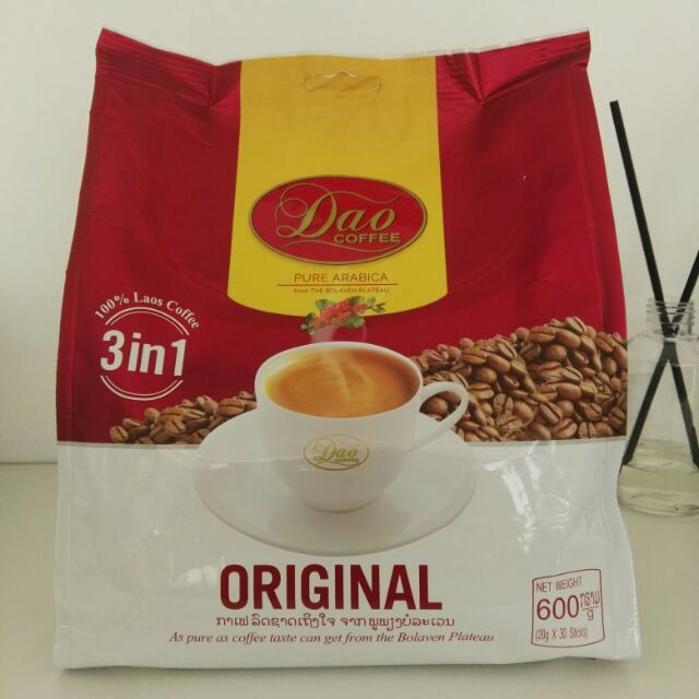 Dao coffee ทรีอินวัน ออริจินอล สีแดง500กรัม