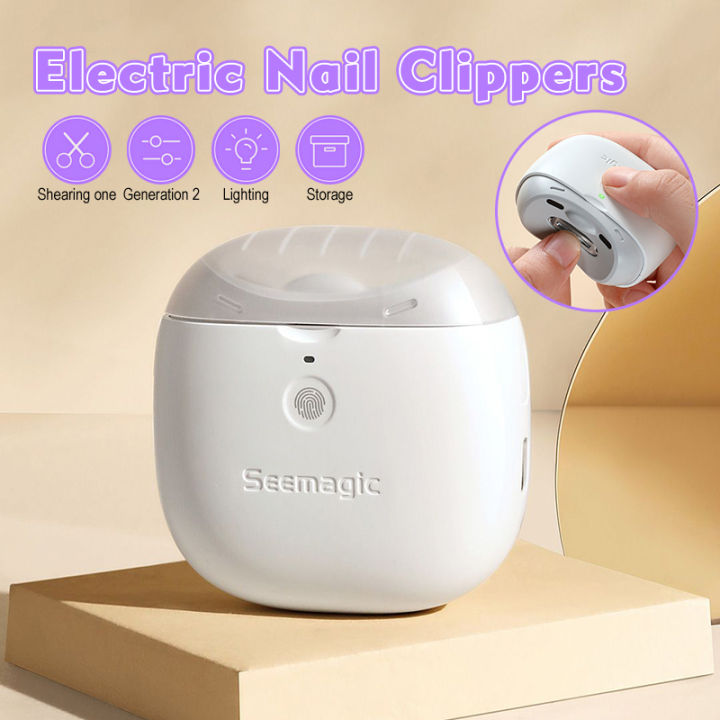 Xiaomi Seemagic Electric Nail Clippers Automatic Trimmer Anti