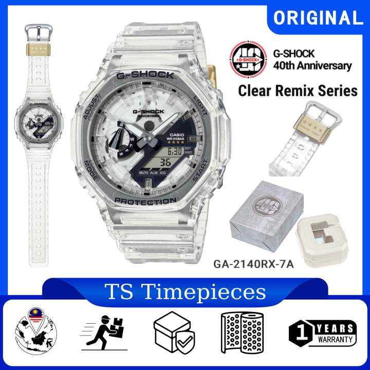 G*SHOCK 40th Anniversary Clear Remix Series GA-2140RX-7 / GA