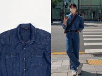 TOPTEN ( denim shirt ) korea