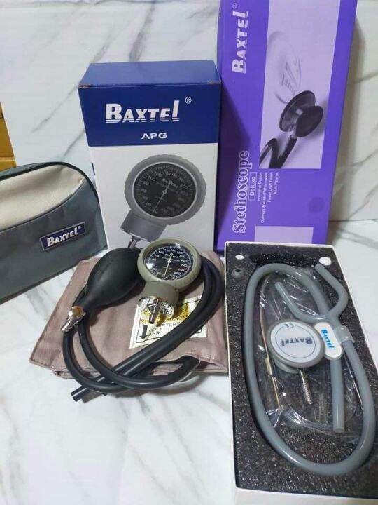 APG Baxtel Sphygmomanometer With Stethoscope Gray Lazada PH