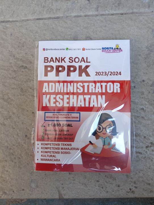 Buku Bank Soal PPPK Administrator Kesehatan 2023/2024 Terbaru | Lazada ...