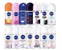 NIVEA นีเวีย โรลออนระงับกลิ่นกาย รวมทุกสูตร ขนาด12/25/50มล.