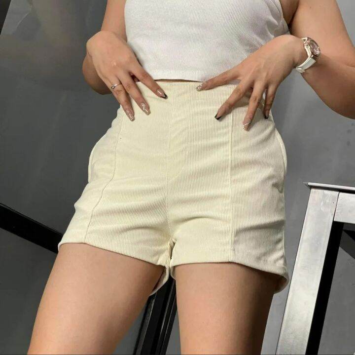 High waisted shorts clearance lazada