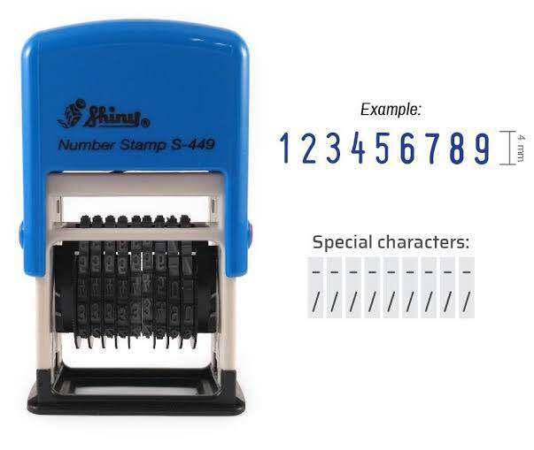 ตรายางตัวเลข-หมึกในตัว-shiny-self-inking-numbering-stamp-s449