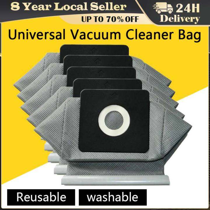 Washable Universal Vacuum Cleaner Cloth Dust Bag for Philips for LG for