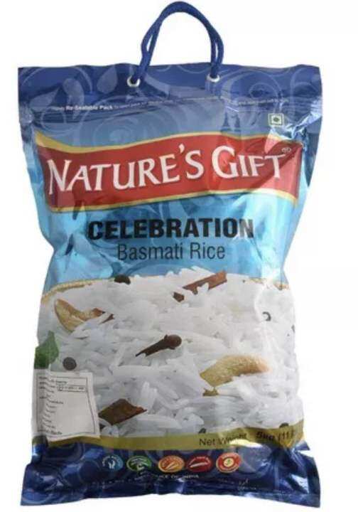Basmati Rice Nature Gift Celebration 5kg Lazada.co.th