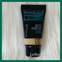 ?แท้ 100%  ล็อตใหม่ล่าสุดๆ Exp. 06/2025?Maybelline Fit Me Matte + Poreless SPF 22  รองพื้น เมย์เบลลีน  ฟิต มี  แมท+ พอร์เลส  ฟาวเดชั่น 5 ml รองพื้นคุมมันมีกันแดด