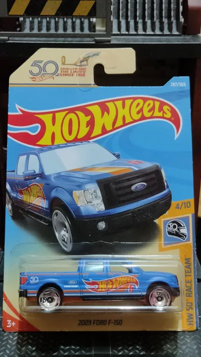 Hot Wheels 2009 Ford F-150 (50th Race Team) 1:64 scale model | Lazada PH