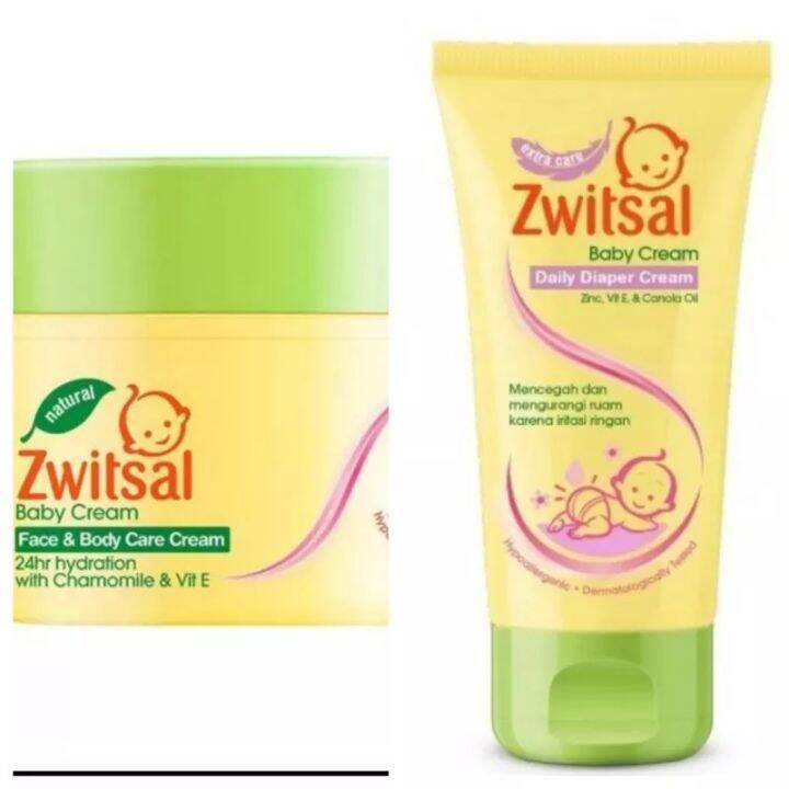 Zwitsal Baby Face & Body Diaper Cream Krim Wajah dan Badan Bayi