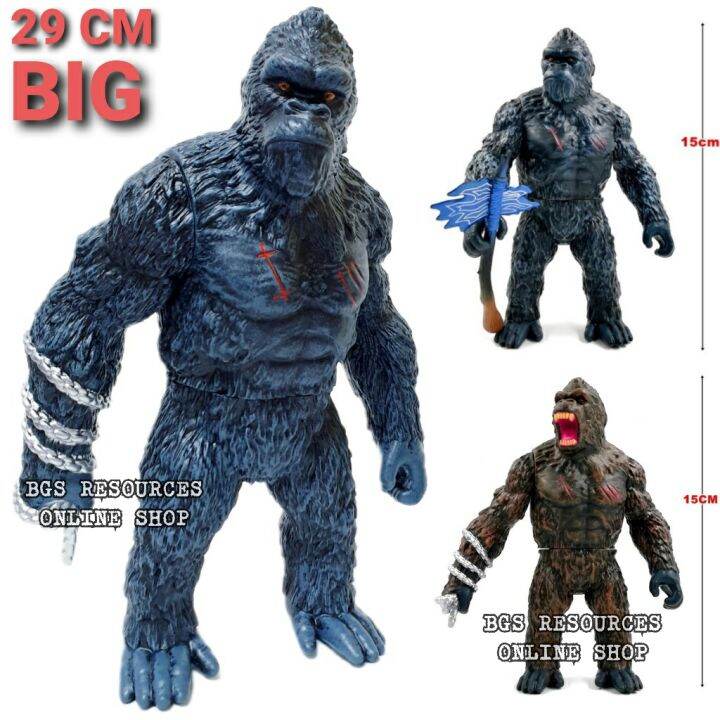 😊READY STOCK😊 BIG KING KONG TOY 29CM KONG FIGURE SKULL ISLAND