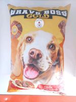 อาหารสุนัขโตรสเนื้อ BRAVO BOSS GOLD 1kg.