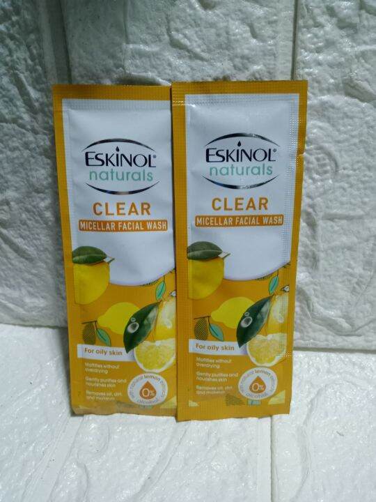 Buy1 Take1!! ESKINOL NATURALS CLEAR MICELLAR FACIAL WASH (for Oily skin) Lazada PH