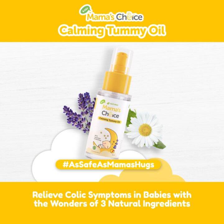 Mama’s Choice Baby Calming Tummy Oil Colic and Tummy